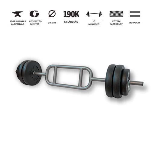 GazoFitness® Bicepsz-Tricepsz Rudas Súlyzó 29 Kg