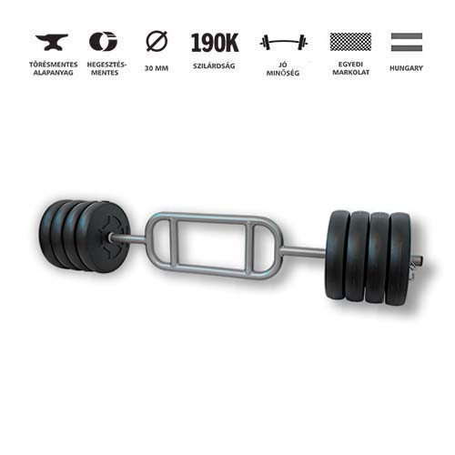 GazoFitness® Bicepsz-Tricepsz Rudas Súlyzó 45 Kg