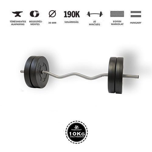 GazoFitness® Francia Rudas Súlyzó 42 Kg