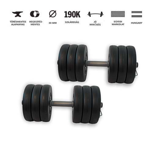 GazoFitness® Hardcore Csomag 151 kg – 5. kép