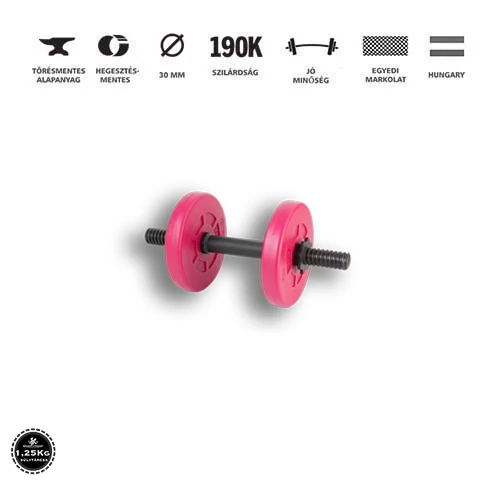 GazoFitness® Hardcore Francia Rudas Készlet 15Kg (Girl csomag) – 2. kép