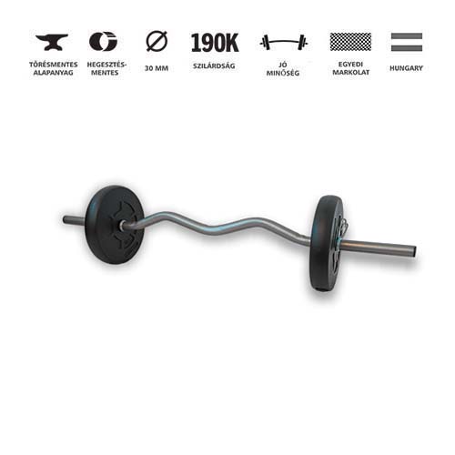 GazoFitness® Hardcore Szuperkészlet 55 Kg – 5. kép