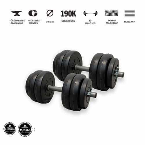 GazoFitness® Hardcore Szuperszett Csomag 105 Kg – 3. kép