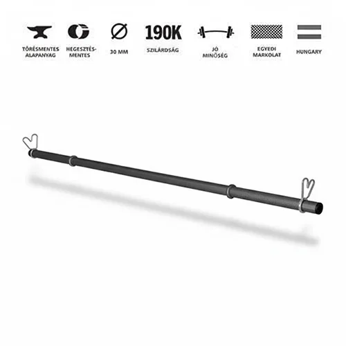 GazoFitness® Hatszögletű súlyzókészlet kétkezes rúddal 12 kg – 2. kép