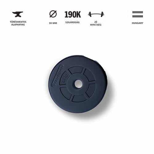 GazoFitness® Kétkezes Súlyzó 36 Kg – 3. kép