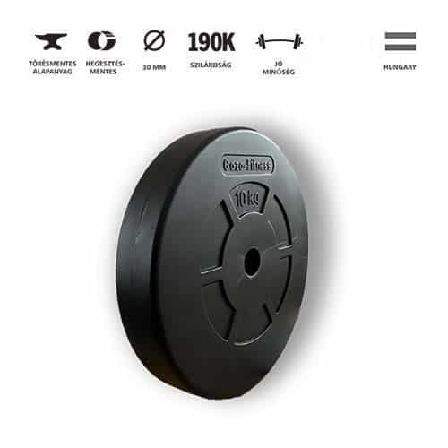 GazoFitness® Kétkezes Súlyzó 65 Kg (150 cm Hosszú Rúddal) – 2. kép