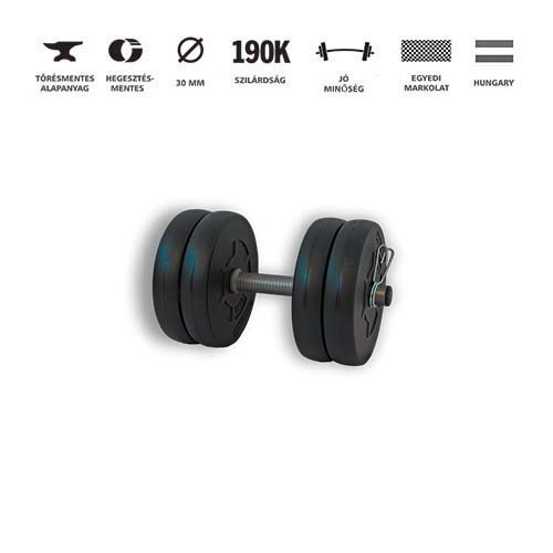 GazoFitness® Kézi Súlyzó 10,5 Kg