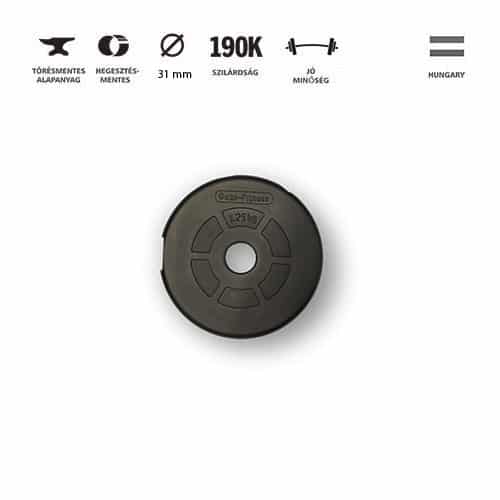GazoFitness® Kézi Súlyzó 2 x 16,5Kg.(Össz: 33Kg)Menetes súlyzórúddal – 5. kép