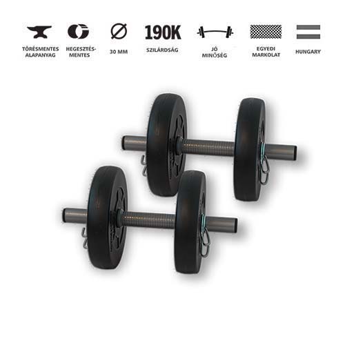 GazoFitness® Kézi Súlyzó 2x5,5Kg(10,5Kg)