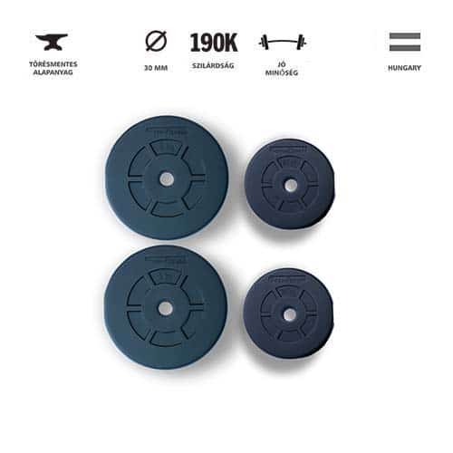 GazoFitness® Súlytárcsa Csomag  15 Kg