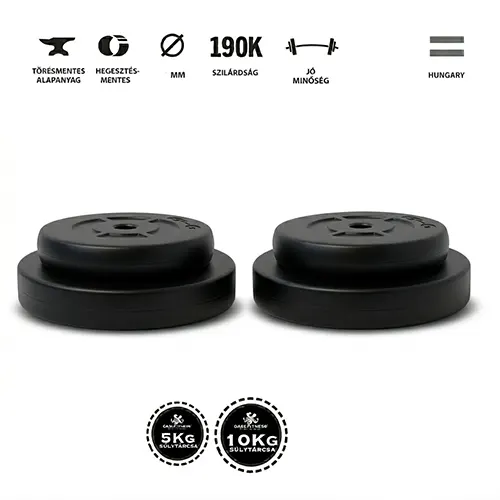 GazoFitness® Súlytárcsa Csomag  30 Kg