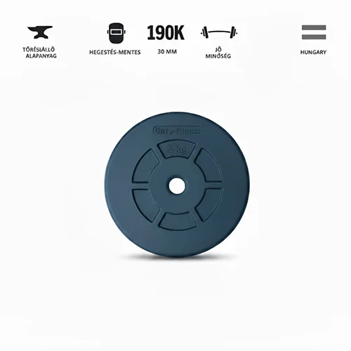 GazoFitness® Súlytárcsa Csomag  30 Kg – 3. kép
