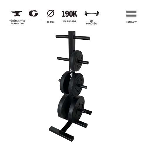GazoFitness® Tárcsatartó állvány