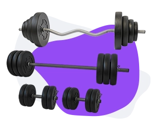 Kvalitné činky a fitness vybavenie pre váš domáci tréning. Objavte naše jednoručné a obojručné činky za skvelé ceny